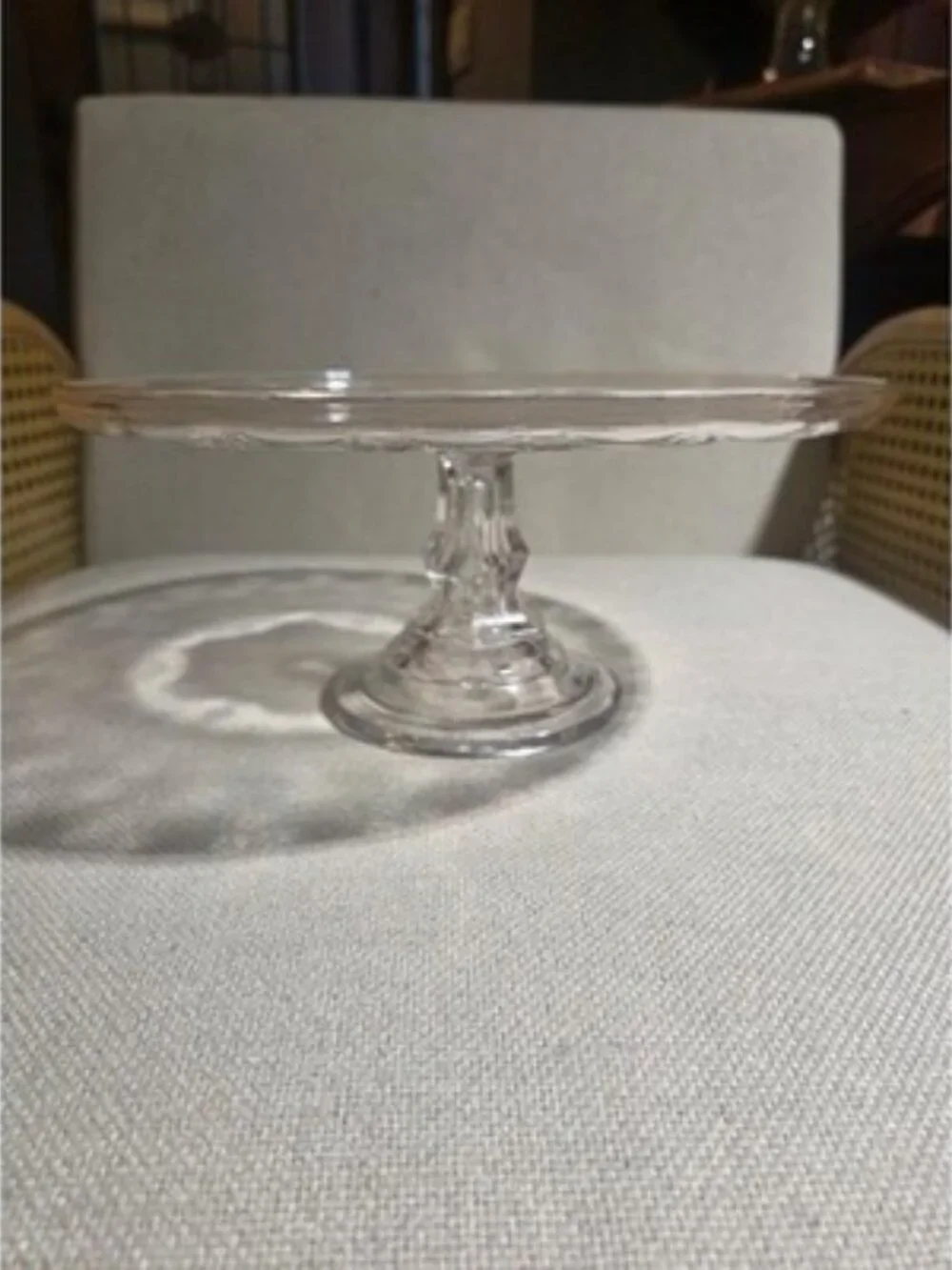 Vintage Princess House Fantasia Pedestal Cake Stand Plate 10